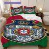 Biancheria da letto con simbolismo del patrimonio portoghese (1 * copripiumino + 2 * federa, senza nucleo) Copripiumino e federa morbidi e confortevoli