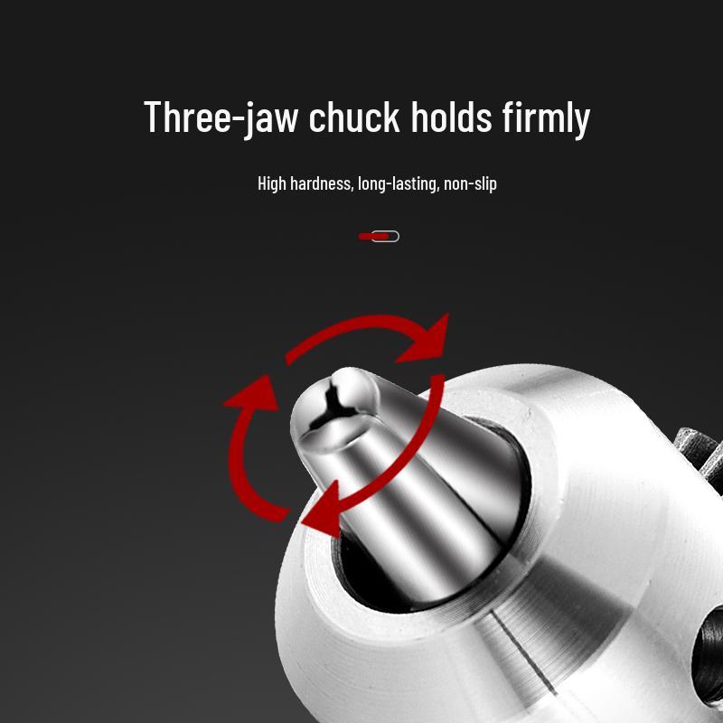 Multi-Functional Electric Wrench Conversion Kit with Air Impact Socket and Drill Chuck Adapter