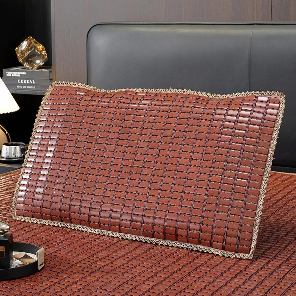 Cooling Bamboo Pillow Cover: Summer-Ready, Free Shipping, Single-Person Mat