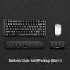 Ergonomic Memory Foam Wrist Support Mouse and Keyboard Pad Set