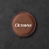 OENU7 Car Coaster Water Cup Bottle Holder Mat Anti-slip Pad For Skoda Octavia 2 3 Fabia A7 Rapid Superb Kamiq Kodiaq Accessories