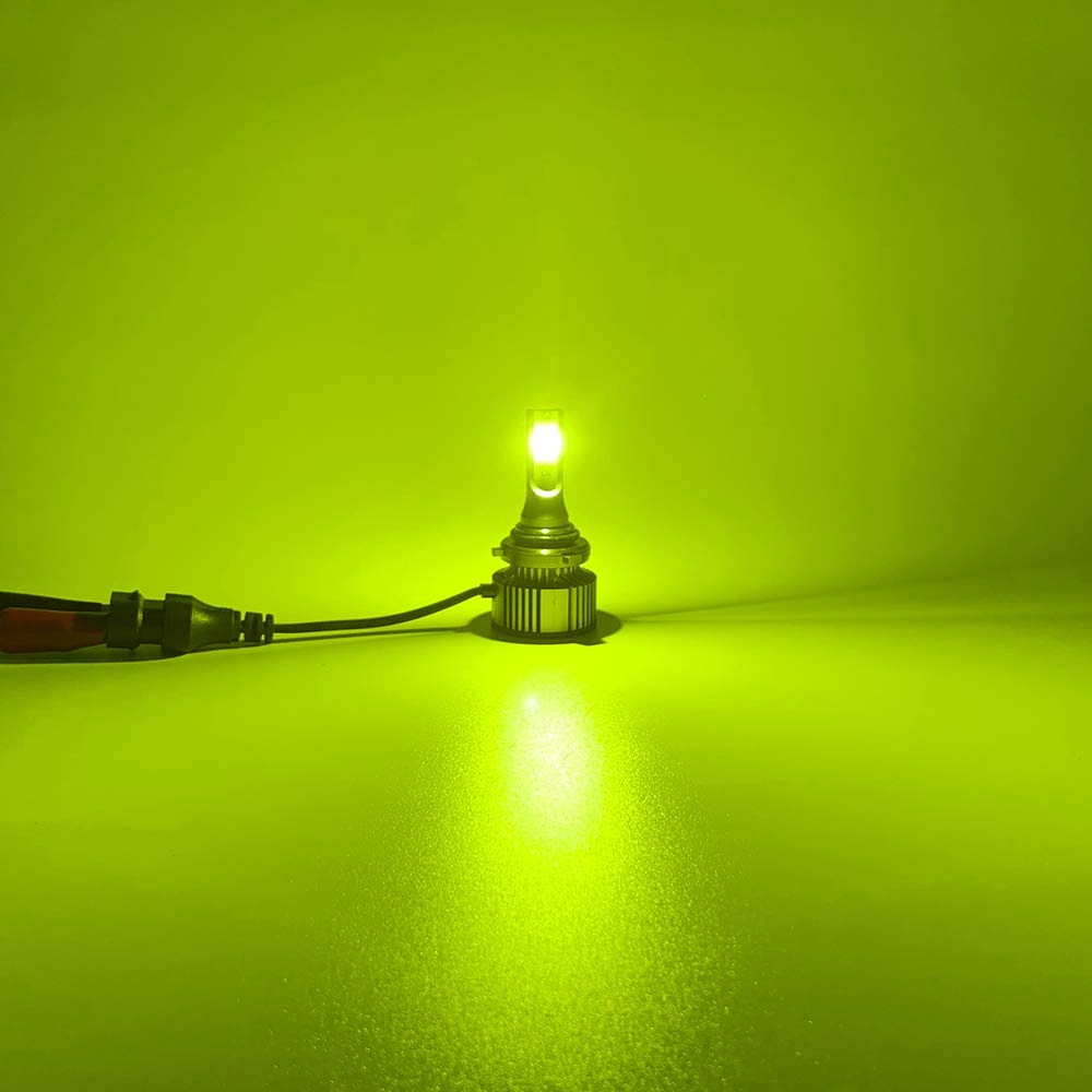 Futwod Fog Lamp HB4 9006 LED Fog Lemon Yellow Yellow LED Fog Light Fog