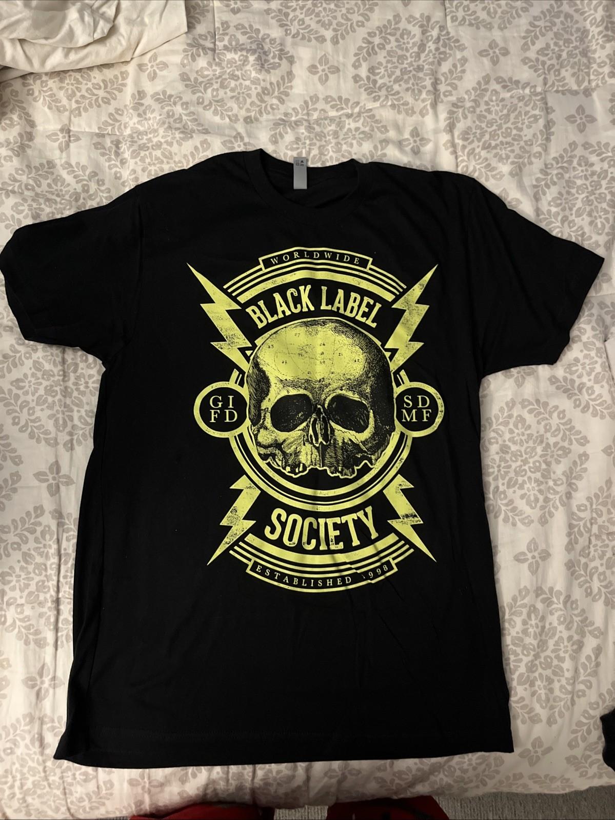 Black Label Society Doomtrooping US Canada Concert Tour Shirt Unisex T-Shirt XXL