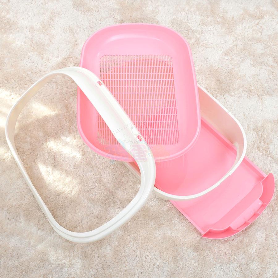 Double-Layer Mesh Cat Litter Box - Large Semi-Closed Mischief Maker