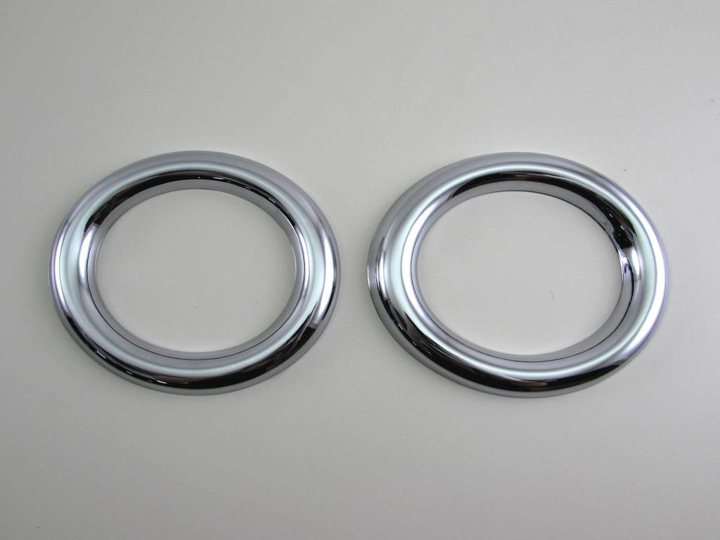 BRIGHTZ Chrome Fog Light Covers for Vezel RU4 28658 (Late Model) RU1, RU2, RU3, [FOG-COV-282] RU1, RU2, RU3, RU4, U1, U2, U3, U4, 1, 2, 3, 4, Vezel,