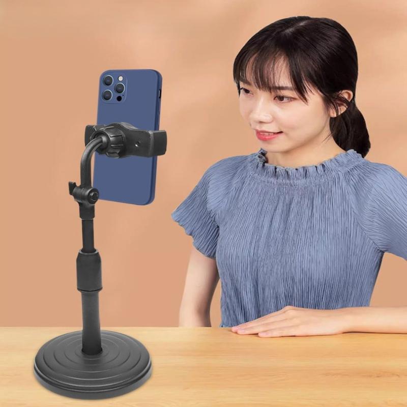 Table Microphone Stand Bracket Adjustable Desk Microfno Support Micro Mount Desktop Mic Holder Accessories For Live Broadcast