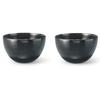 Bowls Dishwasher Wooden Natural (2pcs Set), Safe, Tray, Dinnerware, NO.184214