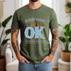 New Summer Unisexs 100 Cotton TShirt Everything Will Be Ok Minimalist Typography Casual Breathable Short Sleeve