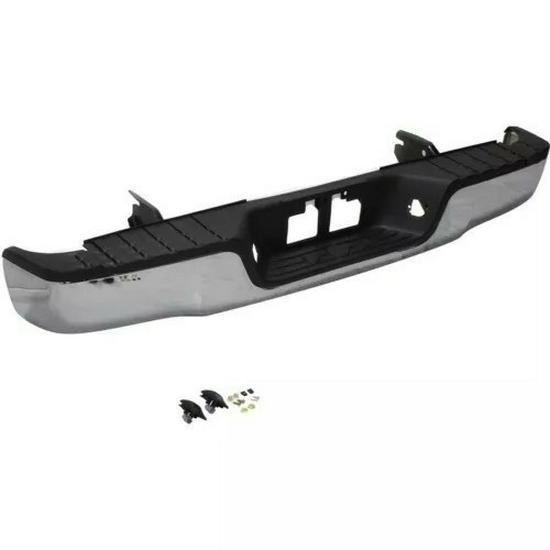 Fits 07-14 Toyota Tundra Rear Bumper No Holes TO1103117