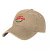 Bober Kurwa Meme Inspiriertes Burger King Baseballkappe Used-Look Denim Hüte Vintage Outdoor-Aktivitäten Unstrukturiert Weiche Sonnenschutzkappe