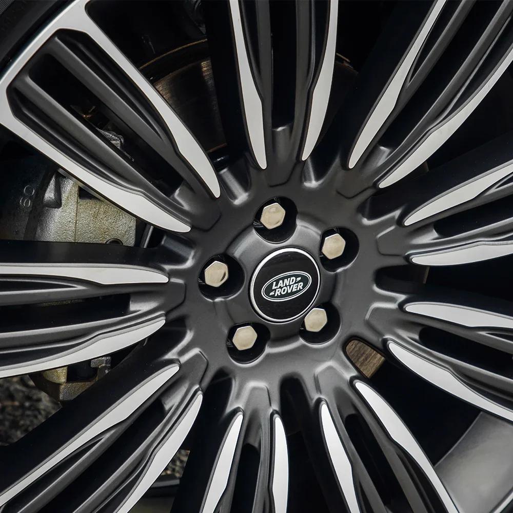 For Land Rover SVR Discovery Velar 4pcs 62MM Car Styling Wheel Center Hup Caps Auto Tire Cover Exterior Decoration Accessories XS5