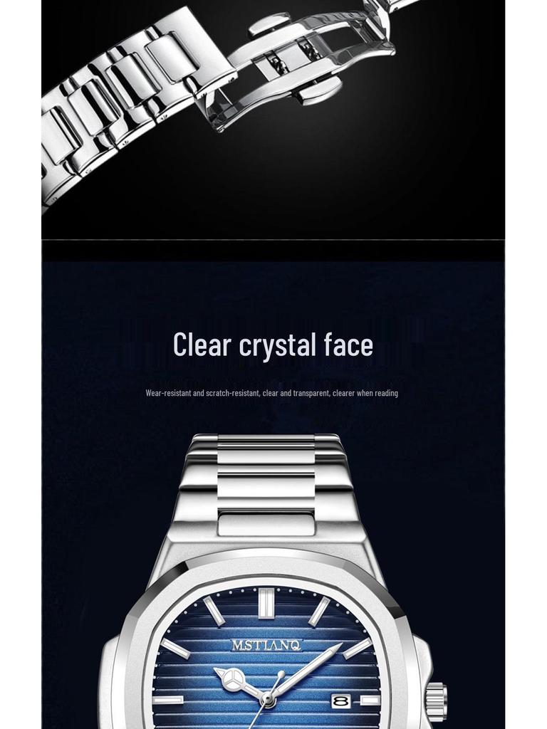 2025 Parrot Ultra-Thin Men's Quartz Spiral Watch - Fashionable and Trending Design