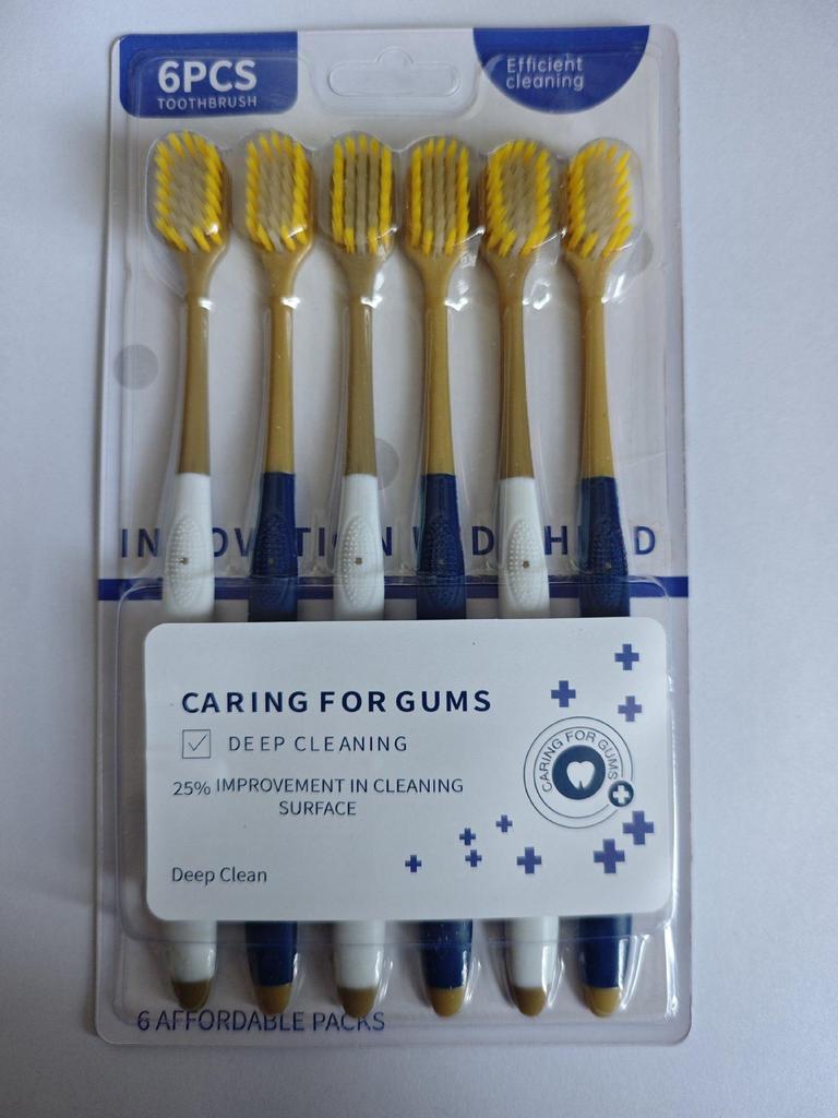 Wide Head Dense Soft Bristle High-Grade Household Toothbrush