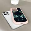 Weiche Katzenohren Handyhüllen für iPhone 16 15 13 12 11 Pro Max 14 Plus XR XS Max TPU Sturzsicher Transparent Acryl Rückseite N96 Tigeraugen Design