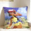 Nadia Animation Pillow Cover Design Cushion Cover Retro Trendy Pillow Case For Sofa Couch Bed Living Room
