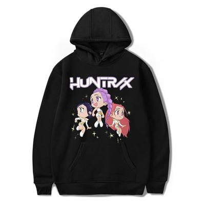KPop Demon Hunters Graphic Printed Men Women Hoodies Autumn Casual Pullover Sweats Hoodie Fashion Hip Hop Sweatshirt Clothes