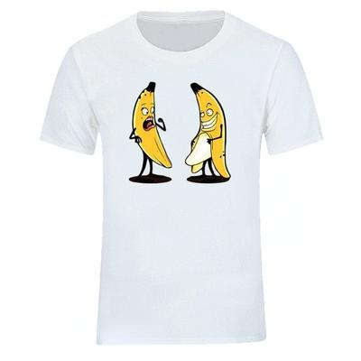 Banana Design Funny Graphic T Shirts Cool Men T Shirt Eu Size T-Shirt For Man Originality Short Sleeved Summer T Shir New