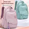Li Shen Girls' Contrast Color School Backpack