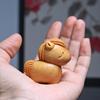 1/2pcs Mini Wood Carving Chinese New Year Horse Ornaments Zodiac Statue Cute Horse Decor Office Desktop Decor Car Decoration