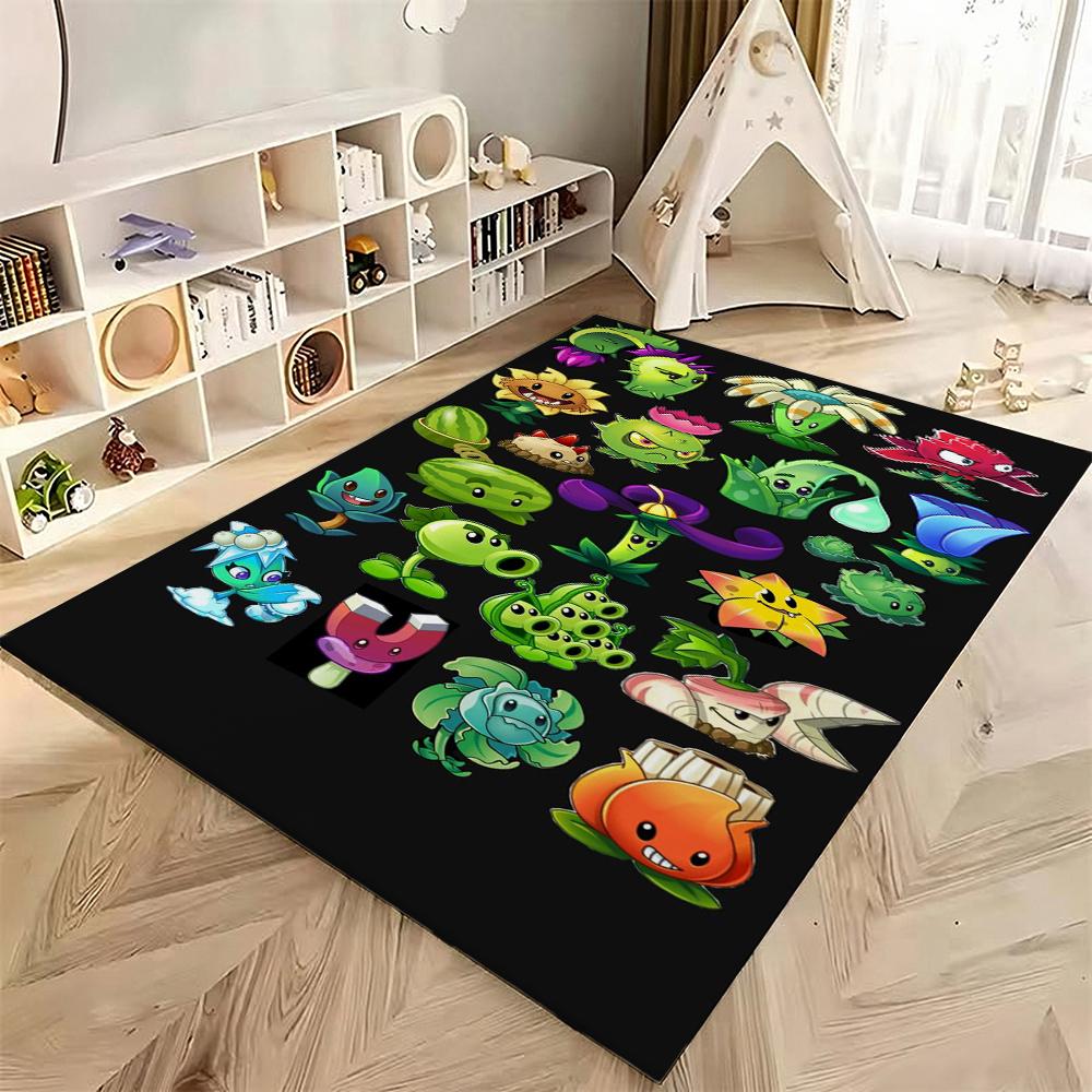 Plants Vs Zombies Carpet Living Room And Bedroom Mats Floor Mats Doormat Office Chair Cushion Room