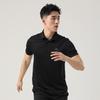 adidas Golf Three Stripes Logo Casual Breathable Quick-Dry Short Sleeve Polo Shirt Men Tops Black KD7255