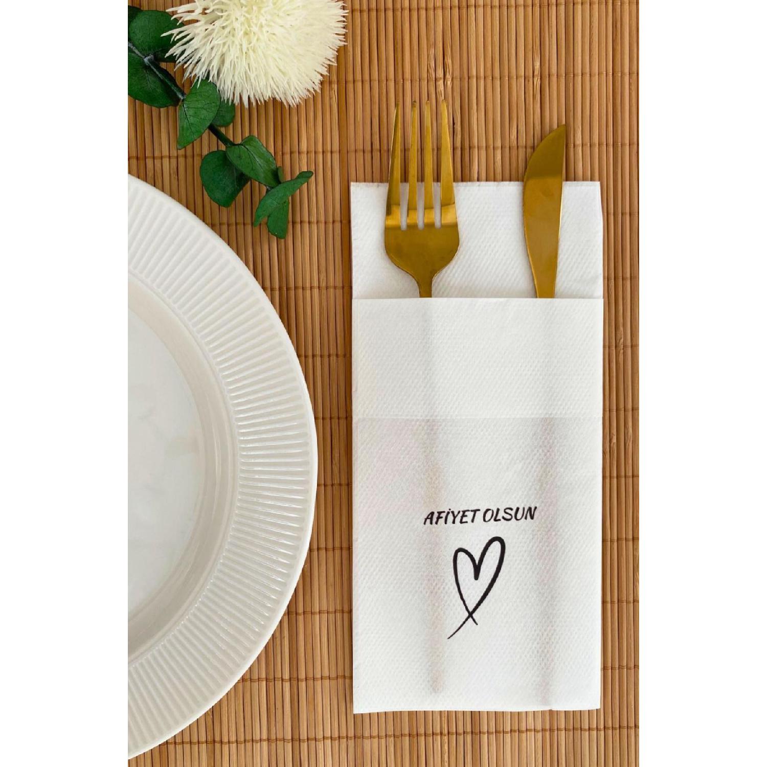 

Pocket Napkin 40x40 Cm Bon Appetit 12-piece Presentation Napkin
