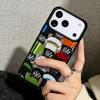 Capa Case for iPhone 17 Air 16 Pro Max 15 Plus 11 13 Mini 14 12 Back Phone Cover BIKE Cycling Art