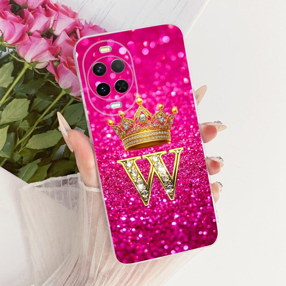 For Huawei Nova 15 Pro 15Ultra 2026 Fashion Crown Letter Phone Case For Huawei Nova15 15 Ultra 15Pro Soft Silicone TPU Cases
