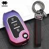 New Zinc Alloy Shell For Peugeot Gt 208 2008 308 3008 408 508 107 301 Citroen C4 Cactus C5 Ds4 Ds5 Car Key Cover Case Holder Fob