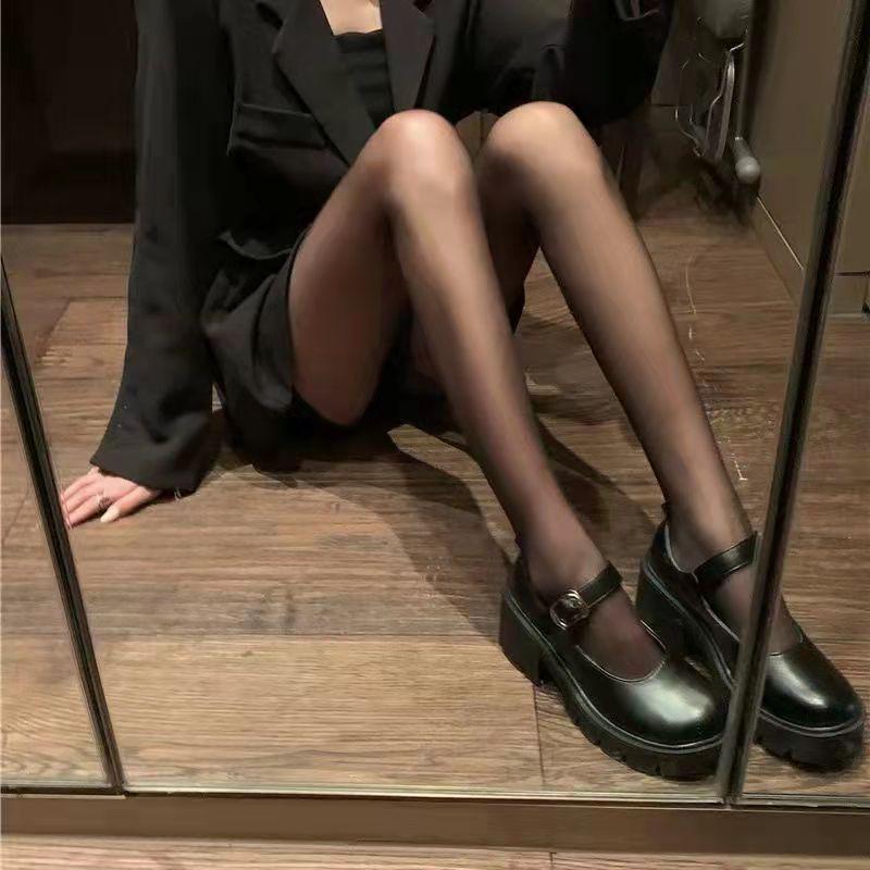 

Женские весенне-летние колготки в горошек с бантиком - молочно-белые с красным сердечком, черные шелковые, с защитой от солнца, моделирующие. Fits 80-140 lbs