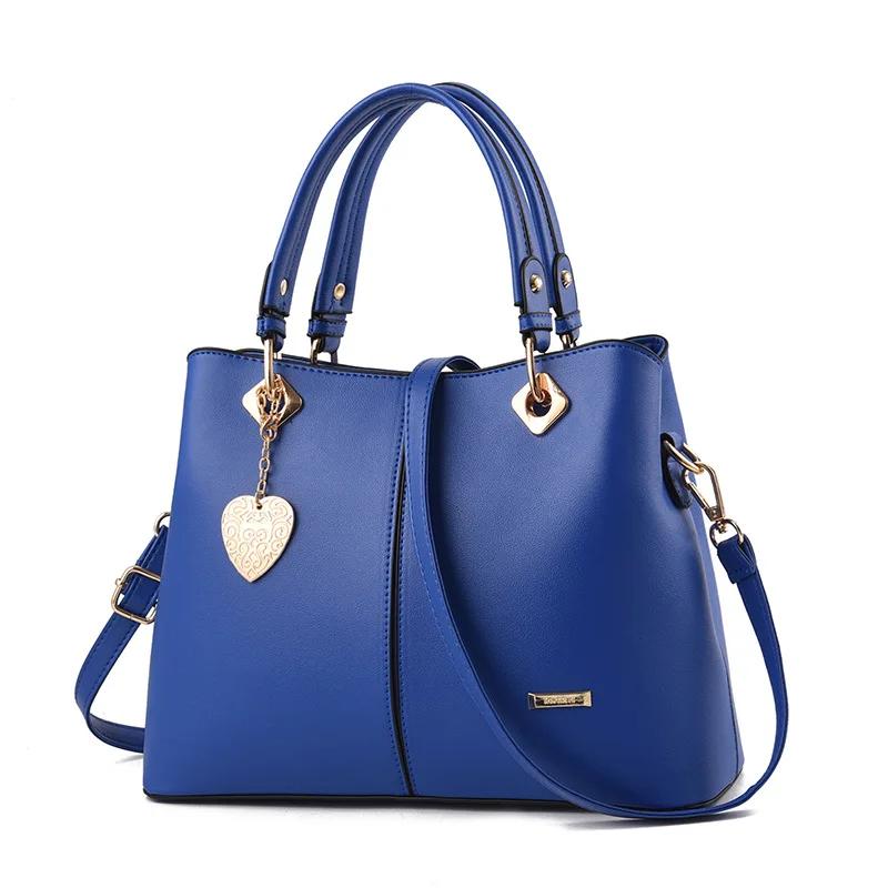 The New Fashi Trend Casual Luxury Design Wild Lady Handbag Soft Leather Large Capacity Shoulder Messenger Bag Women Bags