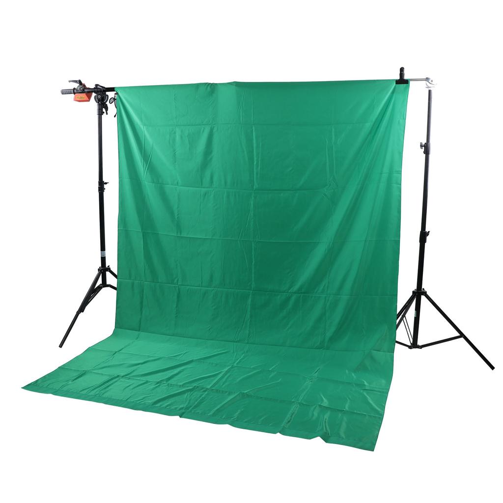 Photographic Green Screen Green Cotton Polyester Perforated Background Cloth for Shooting 2x2m 78.7x78.7in