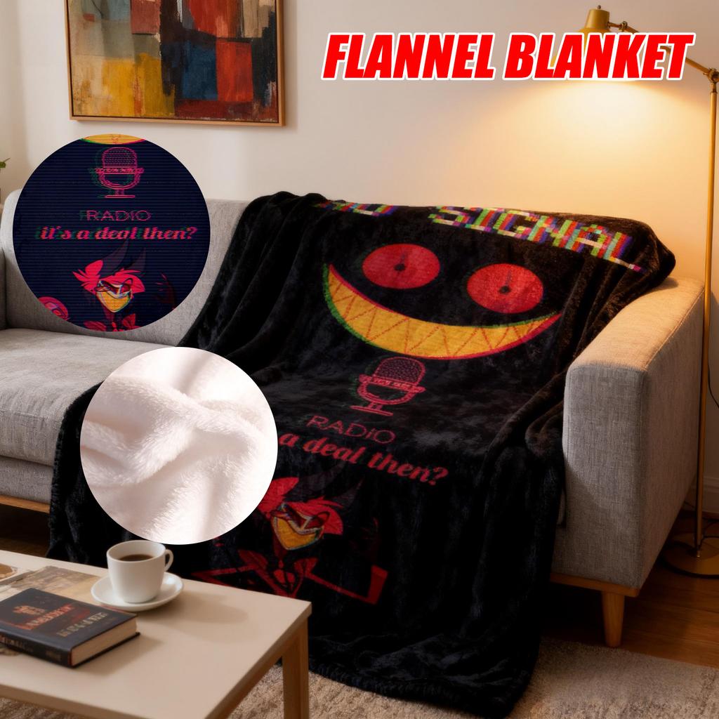 130*150 Cm Hot Anime Character Flannel Blanket  Nap Blanket Quilt Flannel Sofa Cover Blanket