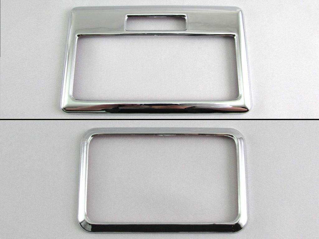 BRIGHTZ Chrome Interior Lamp Ring Set for Wagon R Stingray Compatible with MH and 44 models (2-Piece) MH34S/MH44S (INT-ETC-172) - MH34, MH44, H34,