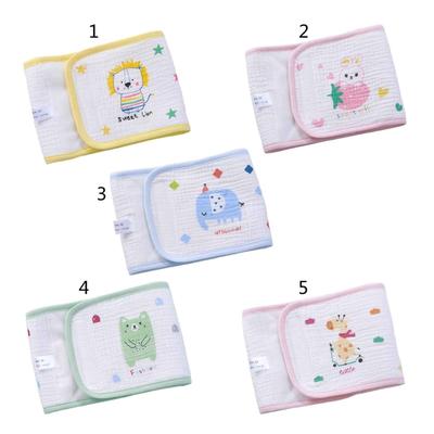 Ceinture Ombilicale pour Bébé Imprimé Cartoon Bande Ventrale Ajustable Unisexe pour Nouveau-né