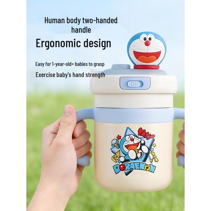 BEDDYBEAR Doraemon Insulated Straw Sippy Cup