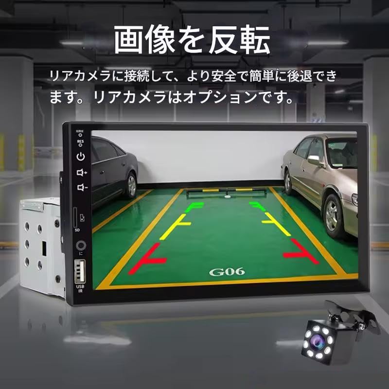 Zmart 7 Zoll Autoradio 1Din Android Auto Multimedia Player HD Touchscreen FM AUX-Eingang MirrorLink Universelles Autoradio