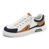 2025 Color Matching Outdoor Casual Board Shoes Fashion Low-top Lace-up Trendy Shoes Korean Version of Youth Travel Flat Men's Shoes