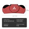 Universal Car Sunglasses Storage Box Sun Visor Glasses Case For Mitsubishi Outlander Lancer Eclipse Mirage Xpander Attrage