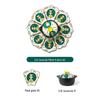 Qianhua Zhike Family Dinnerware Set with Casserole
