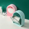 Excellent Cotton Pad Dispenser Easy To Take Sanitary Practical Wall Mounted Makeup Cotton Swabs Flip Organizer