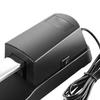 Piano Pedal with Cable Non Slip Pad Keyboard Sustain Pedal for Hand Roll and Electronic Pianos Sliver