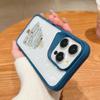Dream Merry Christmas Tree Pattern Soft Edge Phone Case For iPhone 16 15 Pro Max 14 13 Pro Acrylic Clear Matte Shockproof Lens Protection Cover