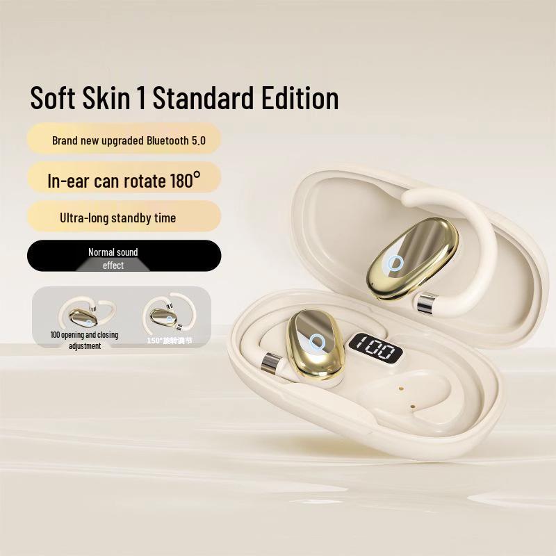 

Universal Rotation Bluetooth Earphones 2025: New True Wireless Over-Ear Sports with Extended Battery Life Standard