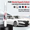 Für Skoda Superb Cobmi Lackreparaturstift Lackstift Kratzerentferner DIY Autozubehör Schwarz Weiß Rot Blau Braun