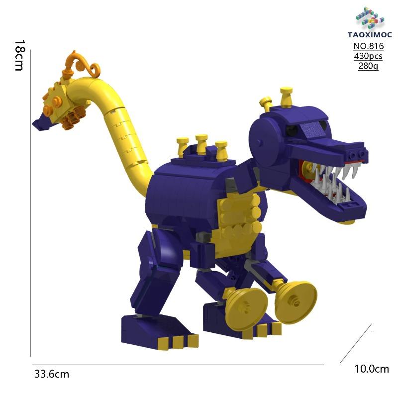 New Nightmare Critter Building Blocks Toy Horror Game Critter Construction Toy Birthday Christmas Gift