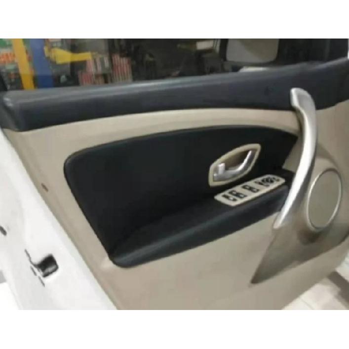 Microfiber  Door Panel /Armrest Leather Cover Protective Trim For  Renault Megane 3 / Fluence Car Interior with Mount Fittings