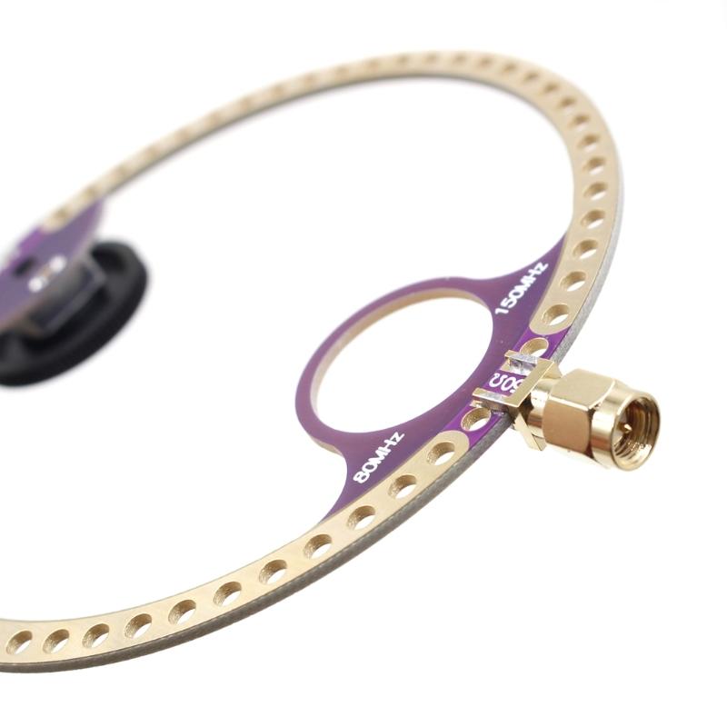 2Pieces  UV UHF+VHF FM  Antenna 400M-470MHz 80M-150MHz Antenna Small  Antenna for HFDY DSP DSP2 Receiver