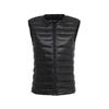 Plus-Size Women's Lightweight White Duck Down Vest for Middle-Aged and Elderly