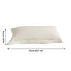 2pcs 100% Envelope Cotton Pillow Case Solid Color Pillow Cover 48x78cm Rectangular White Pillowcase Bedding Pillow Case 2025